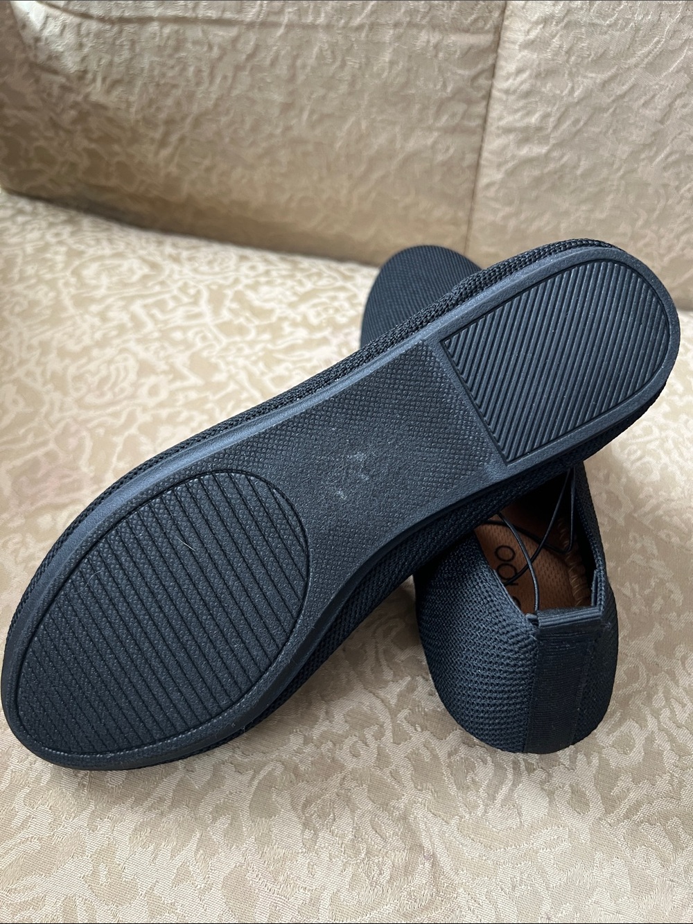 me too Black Knit Slip-On Flats - Picture 4 of 4
